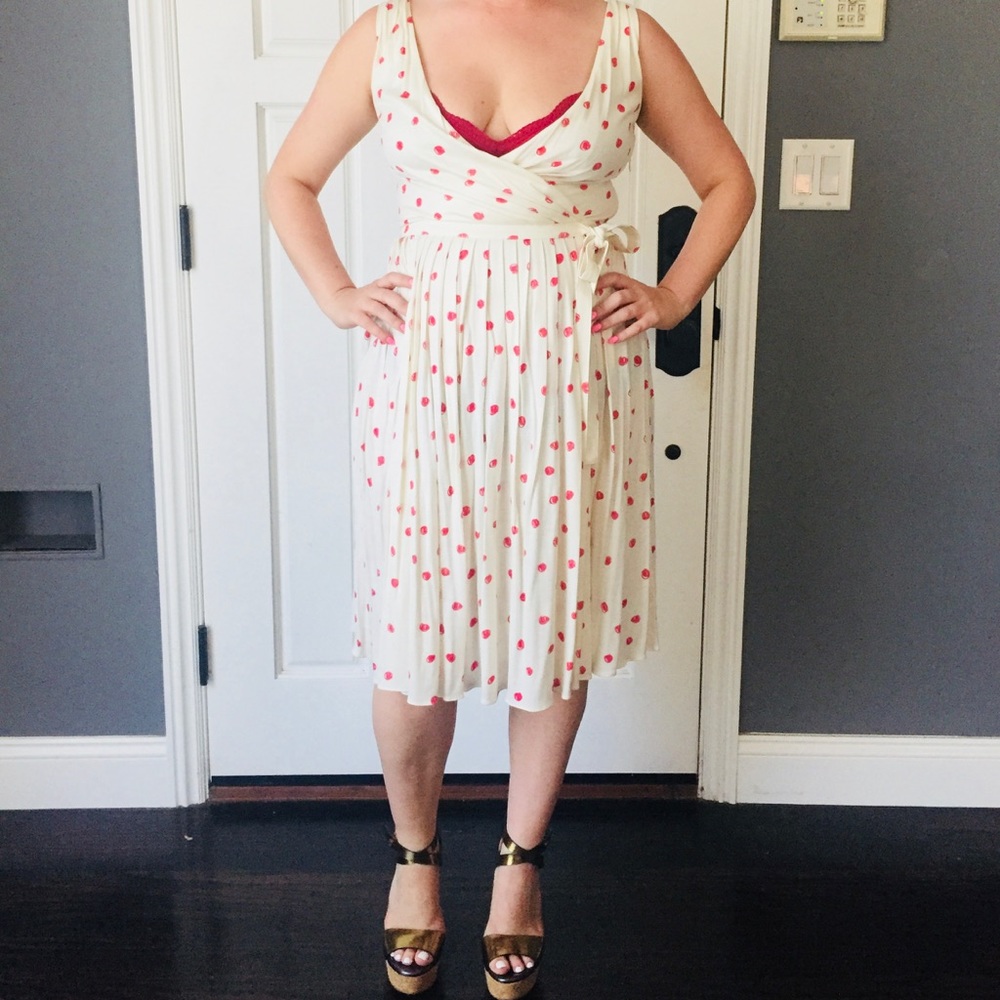 Moschino Cheap and Chic Polka Dot Dress